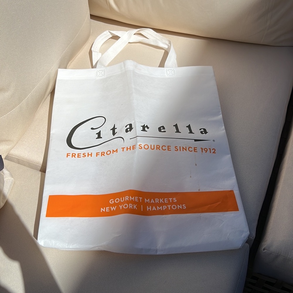 Citarella Grocery Shopping Reusable Bag